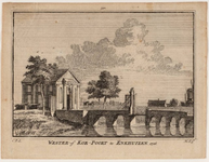 1a39 Wester- of Koe-Poort te Enkhuizen. 1726 : vanuit het noordwesten, 1726