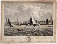1a55 De haven van Enkhuysen = Le port de Enkhuysen : Tiré de la collection des ports de Hollande dessinés par Mr. Dk. ...