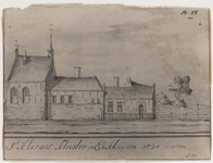 1a6 St. Klaraes klooster in Enkhuysen. 1590 in wesen, 1590