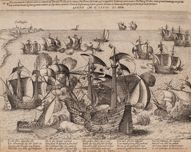 1a61 Slag op de Zuiderzee, 11 en 12 oktober 1573, 1573, 11 en 12 oktober