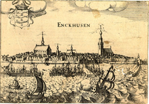 1a75 Enckhusen : vanuit zee, ca. 1616