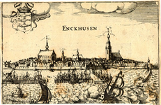 1a76 Enckhusen : vanuit zee, ca. 1616
