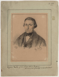 1a77 Gerrit Balk, geboren 28 juli 1828 te Wijdenes, overleden 20 april 1898 te Schellinkhout, 1854