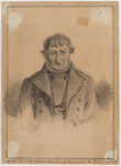 1a79 Klaas Balk van Wijdenes, een der deelnemers aan den ijstocht 1830, 1856