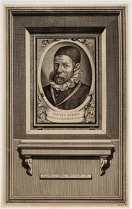 1a92 Paulus Busius Academiae Lugd. Bat. Curator etc, 17-?