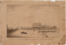 1b3 Gezigt van 's lands hospitaal der marine tot Enkhuyzen anno 1806, 1806