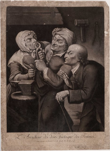 1b34 L'arracheur des dents burlesque des femmes, 17-?