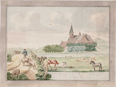 1b35 Gezicht op ?, 17-?