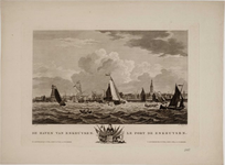 1b53 De haven van Enkhuysen = Le port de Enkhuysen, 1780