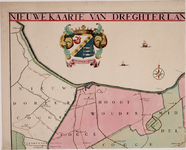 1d25 Nieuwe kaarte van Dreghterlandt ende Vier Noorder Koggen, 1735-1736