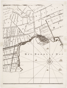 1d6 Nieuwe kaarte van het dijkgraafschap Dregterlandt MDCCXXXXIII, 1743