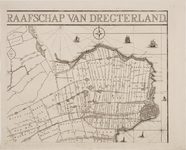 1e2 Nieuwe kaart van het dijkgraafschap Dregterland, 1775