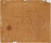 1e24 Kaart van de stad Enkhuizen : Gazverlichting, 186-?