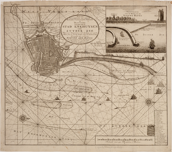 1e27 Nieuwe afteekening van alle de banken, canaalen, tonnen en dieptens,... etc., 1712?