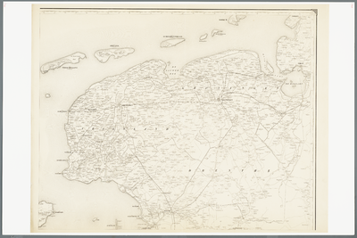 1e42 Nieuwe Etappe-Kaart van het Koningrijk der Nederlanden op de Schaal van 1:200,000, 1848