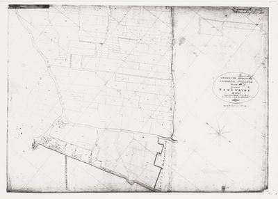 1f105(4) Gemeente Wervershoof, gedeelte Zwaagdijk : Sectie D genaamd Boksweide, 1823