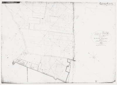 1f105(5) Gemeente Wervershoof, gedeelte Zwaagdijk : Sectie D genaamd Boksweide, 1823