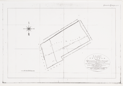 1f114 Kaart van de gemeente van Zwaag c.a. : Opgemaakt, in den Jare 1823, 1823