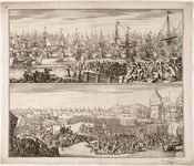 1f129 De aankomst van Willem III in Engeland, 1688, november