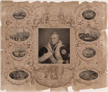 1f135 25 jarige regering van Z.M. Willem I, Koning der Nederlanden, 1838