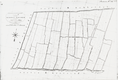 1f20(1) Gemeente Berkhout & Baarsdorp : Sectie C genaamd Middelpolder, 1823