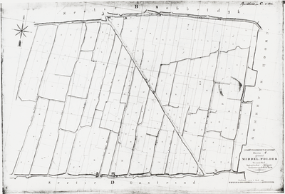 1f20(2) Gemeente Berkhout & Baarsdorp : Sectie C genaamd Middelpolder, 1823