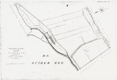 1f21(2) Gemeente Berkhout & Baarsdorp : Sectie D genaamd Oosteind, 1823