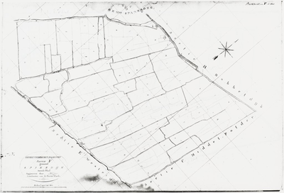 1f23(2) Gemeente Berkhout & Baarsdorp : Sectie F genaamd Spierdijk, 1823