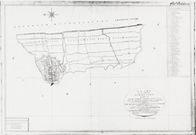 1f32 Kaart van de gemeente Enkhuizen : Opgemaakt in den Jare 1823, 1823