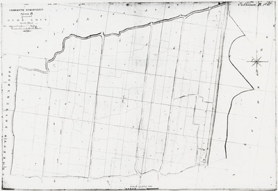 1f34(1) Gemeente Enkhuizen : Sectie B genaamd Oude Gouw, 1823
