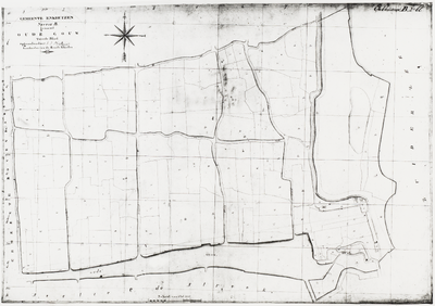 1f34(2) Gemeente Enkhuizen : Sectie B genaamd Oude Gouw, 1823