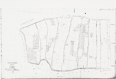 1f36(2) Gemeente Grootebroek Lutjebroek : Sectie A genaamd De Kadijk, 1826