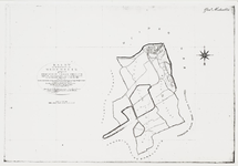 1f53 Kaart van de gemeente van Medemblik : Opgemaakt in den Jare 1825, 1825