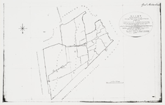 1f56 Kaart van de gemeente van Midwoud en Oostwoud : Opgemaakt in den Jare 1825, 1825