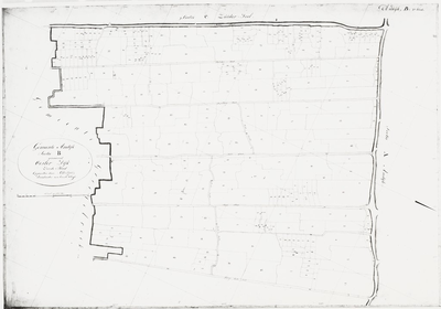 1f73 Kaart van de gemeente van Oudendijk : Opgemaakt, in den Jare 1823, 1823