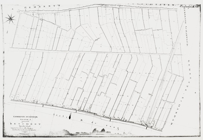 1f74(2) Gemeente Oudendijk : Sectie A genaamd Beschoot, 1823
