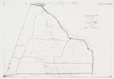 1f82(1) Gemeente Spanbroek : Sectie C genaamd de Kaag, 1826