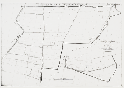 1f83 Gemeente Spanbroek : Sectie D genaamd de Kogge, 1826