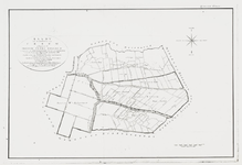 1f89 Kaart van de gemeente van Ursem : Opgemaakt, in den Jare 1817, 1817