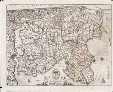 1g32 Hollandiae pars septentrionalis vulgo Westvriesland en 't Noorder Quartier, 1640