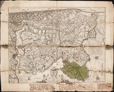 1g33 Hollandiae pars septentrionalis vulgo Westvriesland en 't Noorder Quartier, 1640