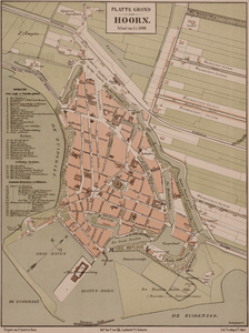 1g42 Platte grond van Hoorn, 189-