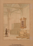 1g91 Gedenkteken bij het graf van Bernardus Paludanus in de Zuiderkerk te Enkhuisen, 184-?