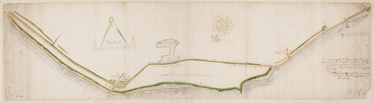 1m2 Kaart van de Westfriese zeekerende dijken... etc., 1638