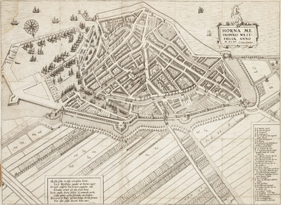 1p6 Horna metropolis Westfrisiae MDCXV, 1615