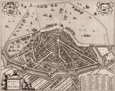 1p7 Horna vulgo Hoorn, 1657