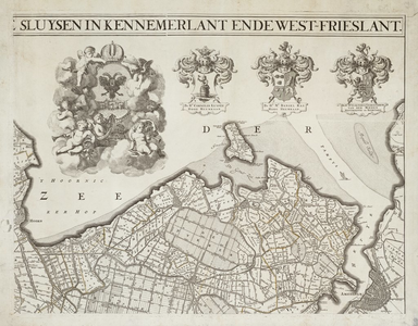 1s10 't Hoogh-Heemraetschap van de Uytwaterende Sluysen in Kennemerlant ende West-Frieslant, 1781
