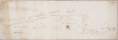 1v9 Plan van alle de zeeweringen dewelke de stad van Hoorn onderhouden moet, 18-?