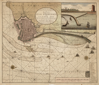 4a18 Nieuwe afteekening van alle de banken, canaalen, tonnen en dieptens,... etc., 172-?