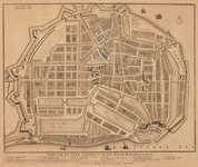 4a33 Nieuwe platte grond van de stad Enckhuysen, 1733?